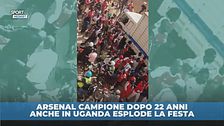 Festa in Uganda per il successo dell'Arsenal