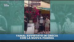 Yamal in Grecia con Ines Garcia