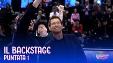 Il backstage della prima puntata