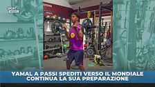 Yamal si allena così per il mondiale