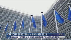 Breaking News delle 14.00 | Crescita Eurozona, +0.9% nel 2026
