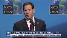 Breaking News delle 14.30 | Vertice Nato, Rubio: "Trump deluso da alleati"