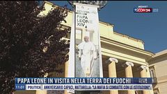 Breaking News delle 11.00 | Papa Leone in visita nella terra dei fuochi
