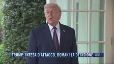Breaking News delle 21.30 | Trump: intesa o attacco, domani la decisione