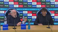 "Senza infortuni era scudetto". Botta e risposta De Laurentiis-Conte