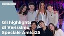 Gli highlights di Verissimo Speciale Amici25
