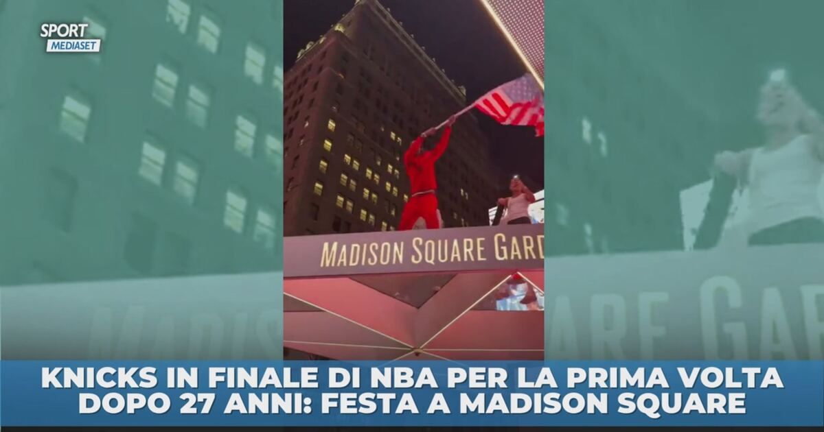 SportMediaset: New York in finale, festa pazza a Madison Square Video ...