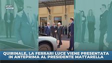 Ferrari Luce: la presentazione a Mattarella