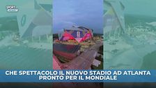 Che spettacolo il nuovo stadio ad Atlanta