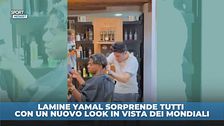 Yamal sorprende tutti con un nuovo look