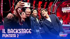Il backstage della seconda puntata