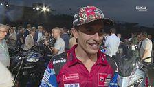 Marquez: "Voglio capire come va il braccio e come sto"