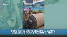 Ecco come viene creato il campo a Miami