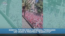 Kenya, i tifosi dell'Arsenal creano un vero e proprio esercito per sostenere la squadra