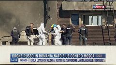 Breaking News delle 14.00 | Drone russo in Romania, Nato e Ue contro Mosca