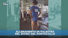 Leao: preparazione in palestra in vista del Mondiale
