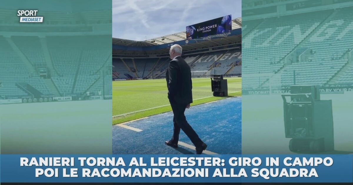 Claudio Ranieri torna a Leicester dieci anni dopo