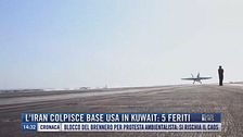 Breaking News delle 14.00 | L'Iran colpisce base Usa in Kuwait: 5 feriti