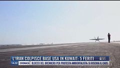 Breaking News delle 14.00 | L'Iran colpisce base Usa in Kuwait: 5 feriti