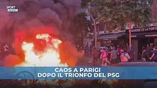 Notte di guerriglia a Parigi dopo il trionfo del Psg: un morto, 283 arresti e scontri con la polizia
