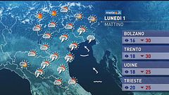 Meteo dell'1 giugno