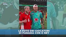 Brasile-Panama: Neymar infortunato è la star per i panamensi