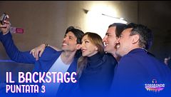 Il backstage della terza puntata