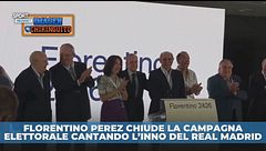 Florentino Perez canta Hala Madrid
