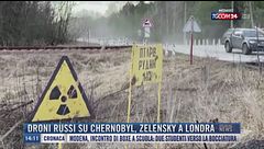 Breaking News delle 14.00 | Droni russi su Chernobyl, Zelensky a Londra