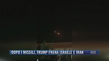 Breaking News delle 21.30 | Dopo i missili, Trump frena Israele e Iran