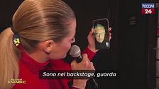 "Super Karaoke" parte con la "benedizione" di Fiorello a Michelle Hunziker