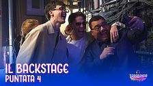 Il backstage della quarta puntata