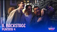 Il backstage della quarta puntata