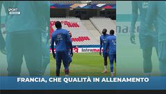 Francia: che qualità in allenamento!