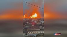 Russia, esplode gasdotto: un'enorme palla di fuoco si alza nel cielo