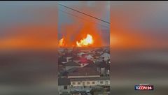 Russia, esplode gasdotto: un'enorme palla di fuoco si alza nel cielo