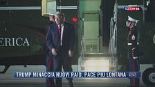 Breaking News delle 21.30 | Trump minaccia nuovi raid, pace più lontana