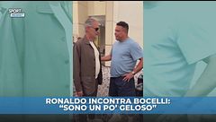 Bocelli e Ronaldo insieme a Città del Messico