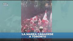 Mondiale: corteo spettacolare dei tifosi canadesi verso lo stadio