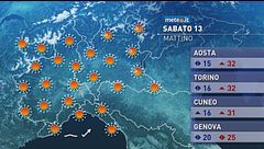 Meteo del 13 giugno