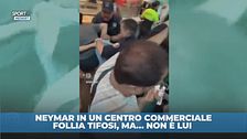 Neymar in un centro commerciale. Follia tifosi, ma… non è lui
