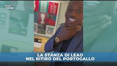 Mondiale, la stanza da sogno di Leao con poster personalizzato: il tour