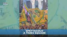 Brasile-Marocco: la straordinaria sfida del tifo per le vie di New York