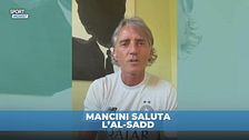 Mancini lascia l'Al-Sadd: l'annuncio sui social
