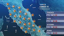 Meteo del 15 giugno