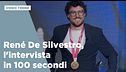 René De Silvestro, l'intervista in 100 secondi