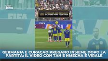Germania e Curacao pregano insieme: emozione Mondiale