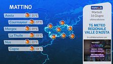 Tg Meteo Regionale Valle d'Aosta
