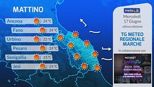 Tg Meteo Regionale Marche