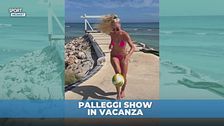 Alisha Lehmann infiamma i social in vacanza tra mare e calcio